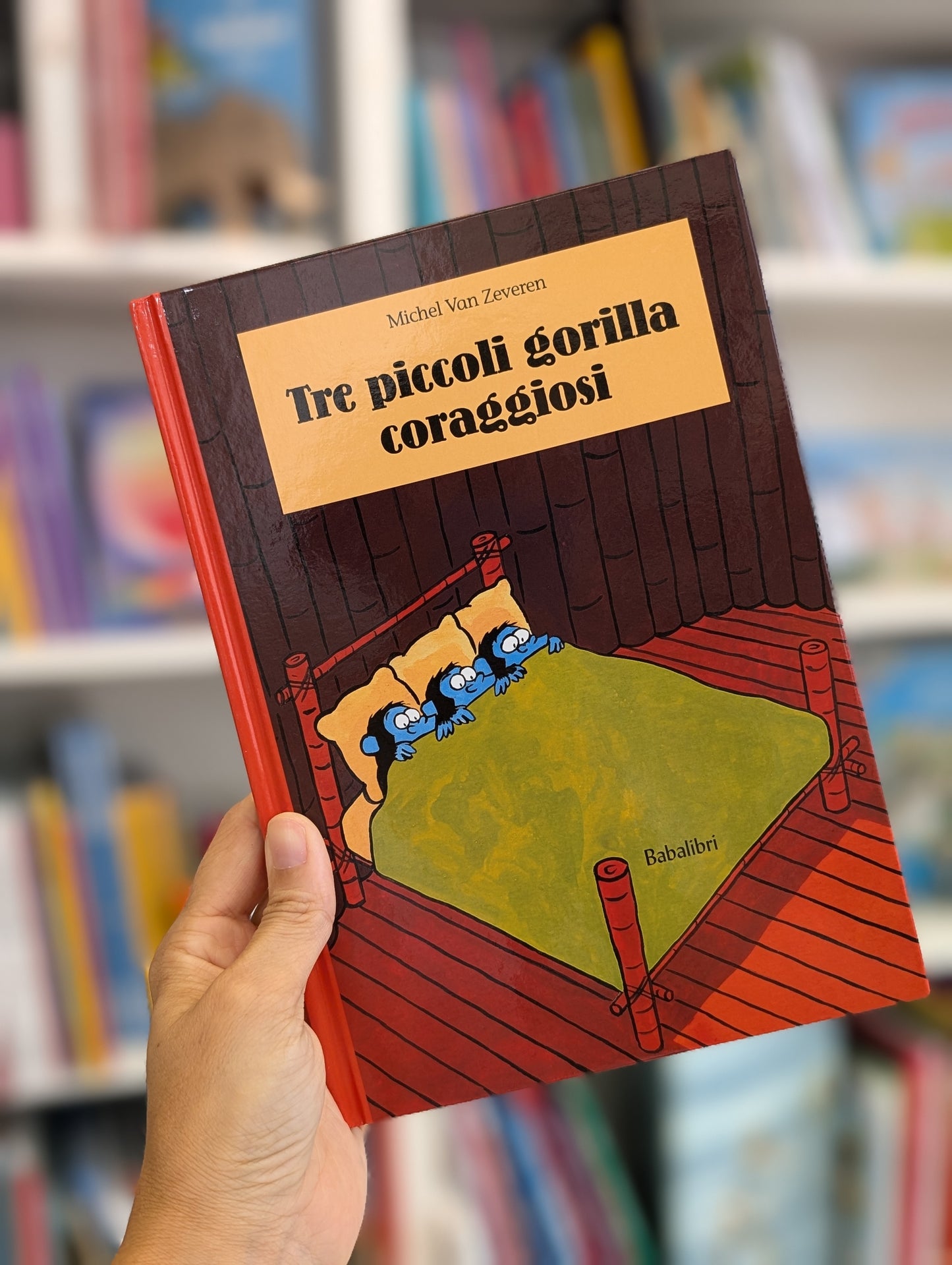 Tre piccoli gorilla coraggiosi, Michel Van Zeveren