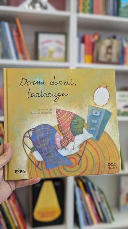 Dormi dormi, tartaruga. Roberto Aliaga e Alessandra Cimatoribus