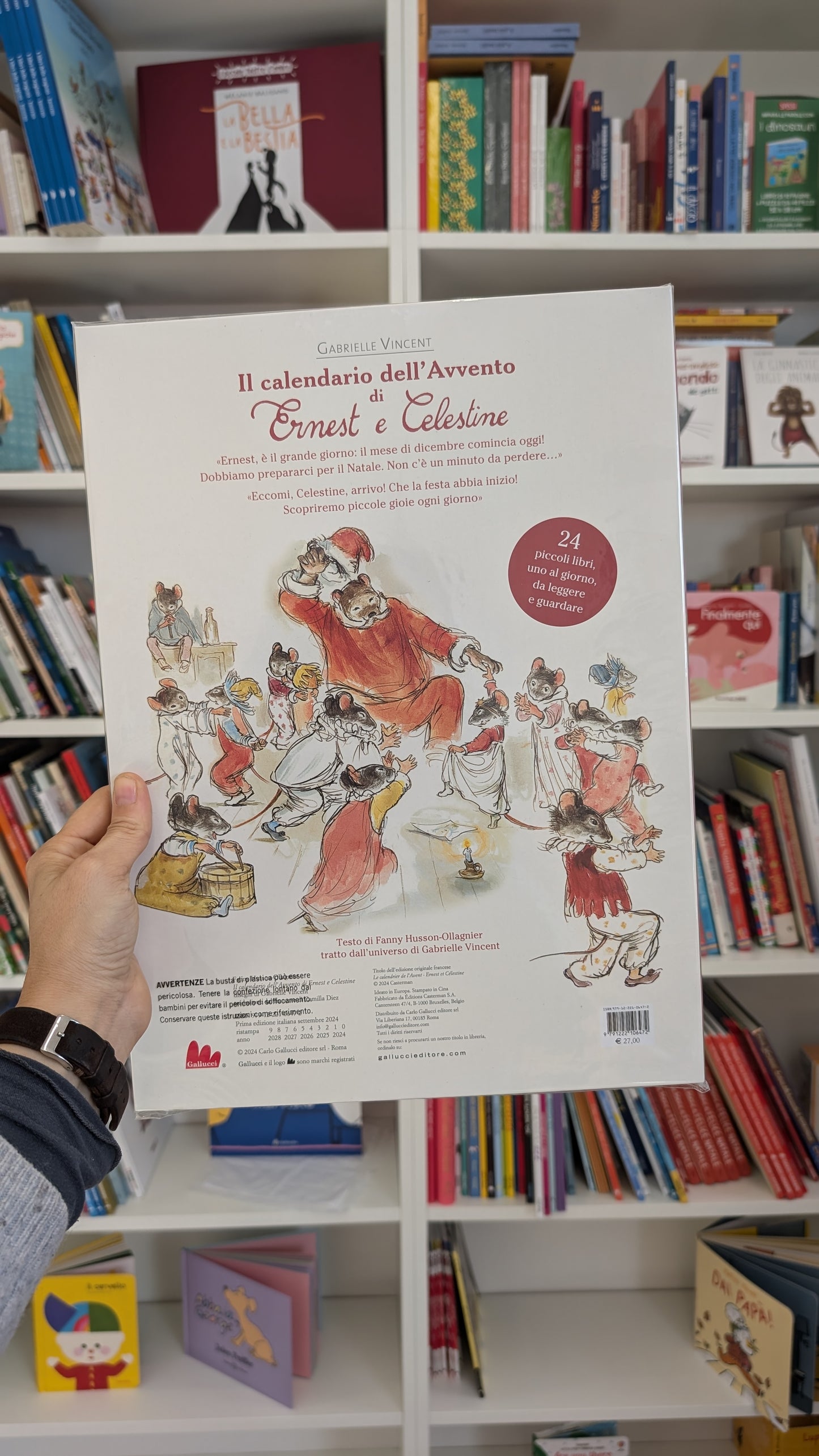 Il calendario dell'Avvento di Ernest e Celestine, Fanny Husson-Ollagnier e Gabrielle Vincent