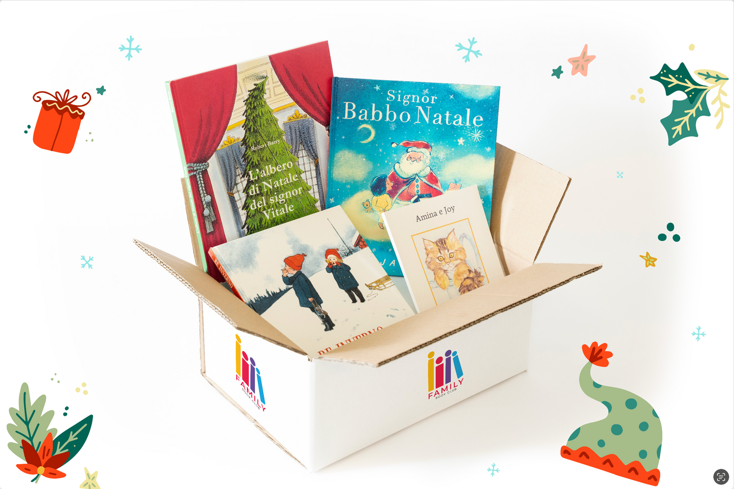 Christmas Box 3-6 anni "La magia dell'attesa" Family Book Club