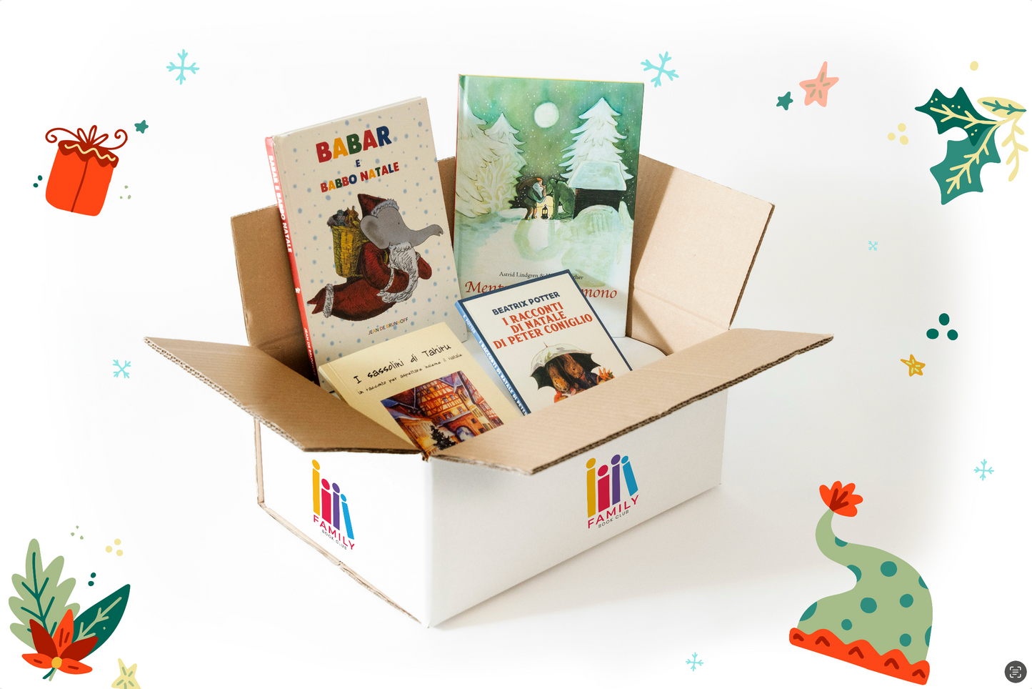 Christmas Box 6-9 anni “Aspettando il Natale” - seconda box Family Book Club