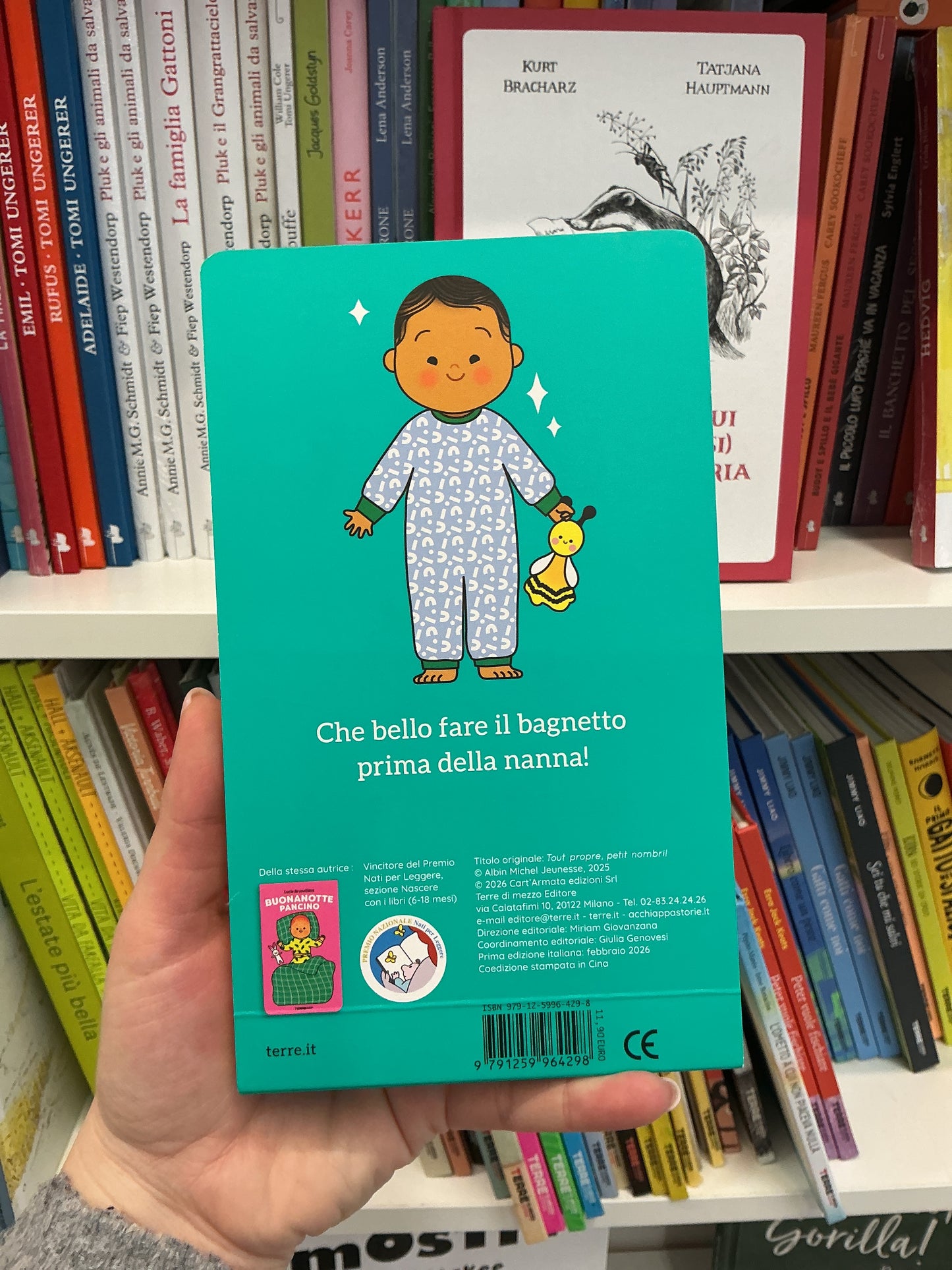Un bebè tutto pulito , Lucie Brunellière