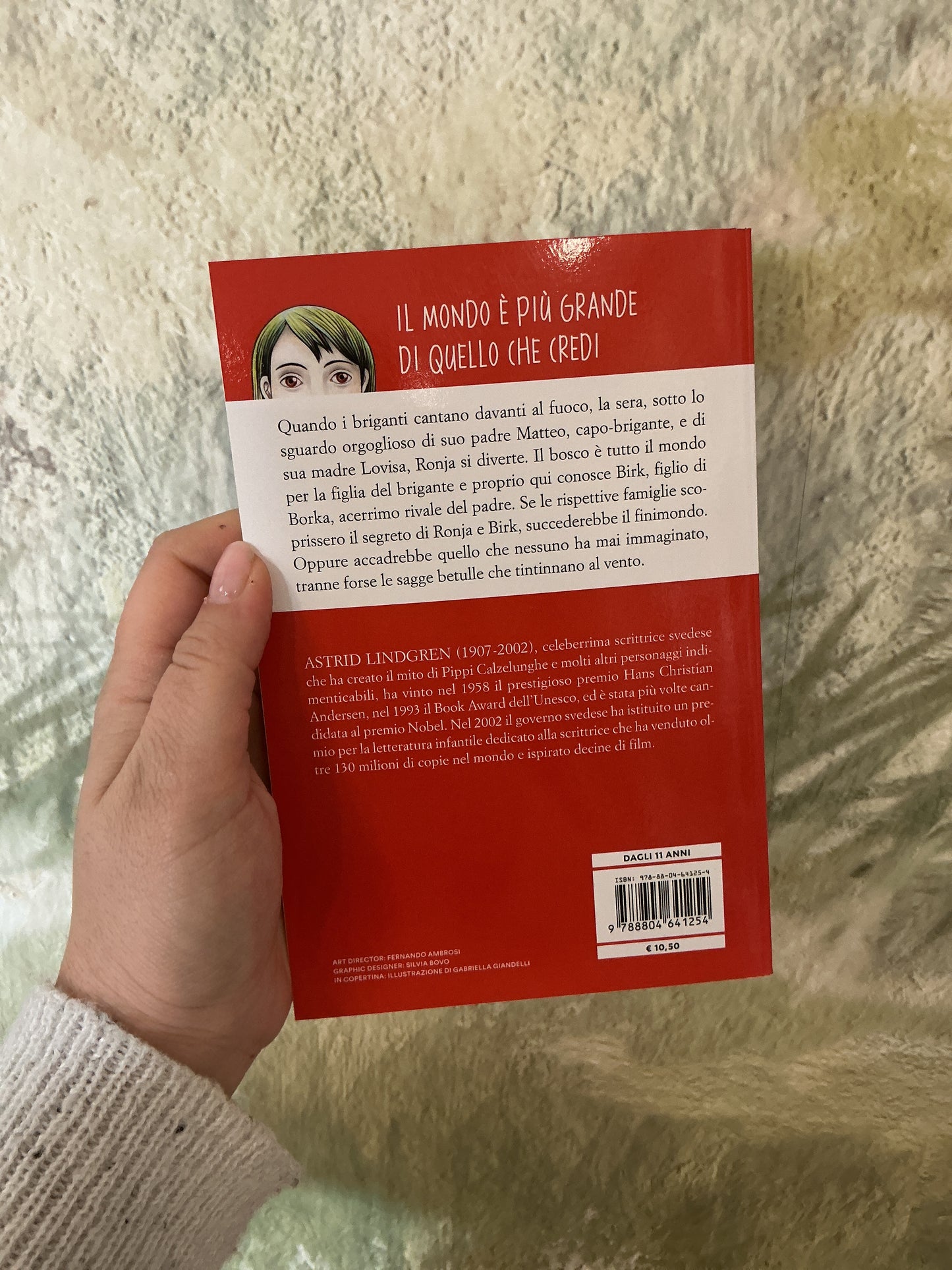 Ronja, Figlia di brigante, Astrid Lindgren