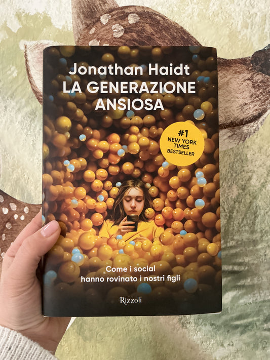 La generazione ansiosa, Jonathan Haidt