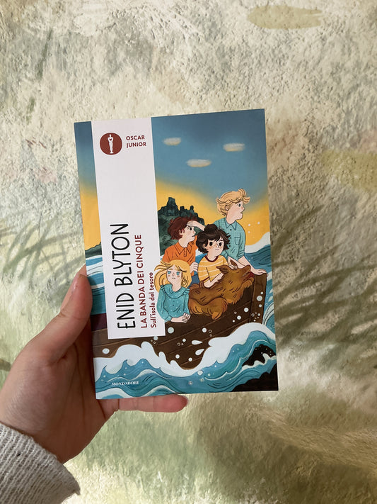 La Banda dei cinque, sull’isola del tesoro,  Enid Blyton