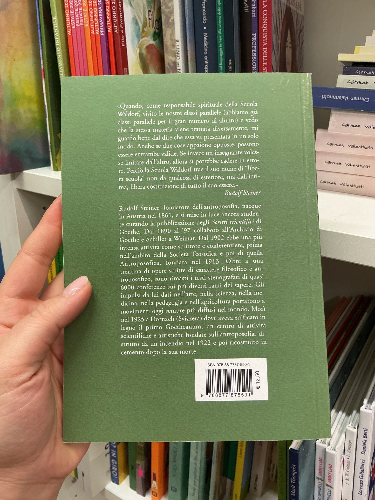 Il sano sviluppo dell’essere umano I, una introduzione alla pedagogia e alla didattica della scuola Waldorf, Rudol Steiner