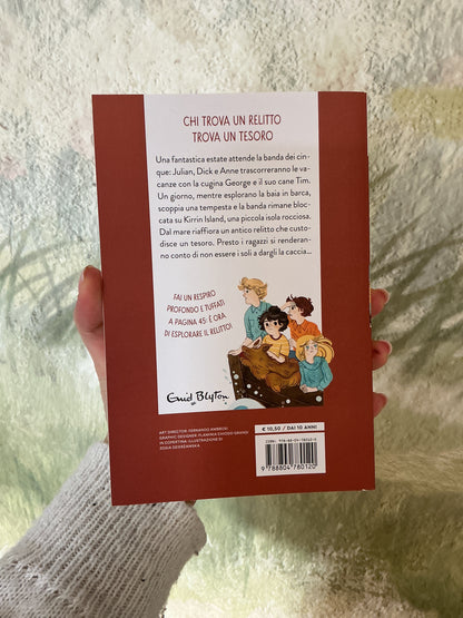 La Banda dei cinque, sull’isola del tesoro,  Enid Blyton
