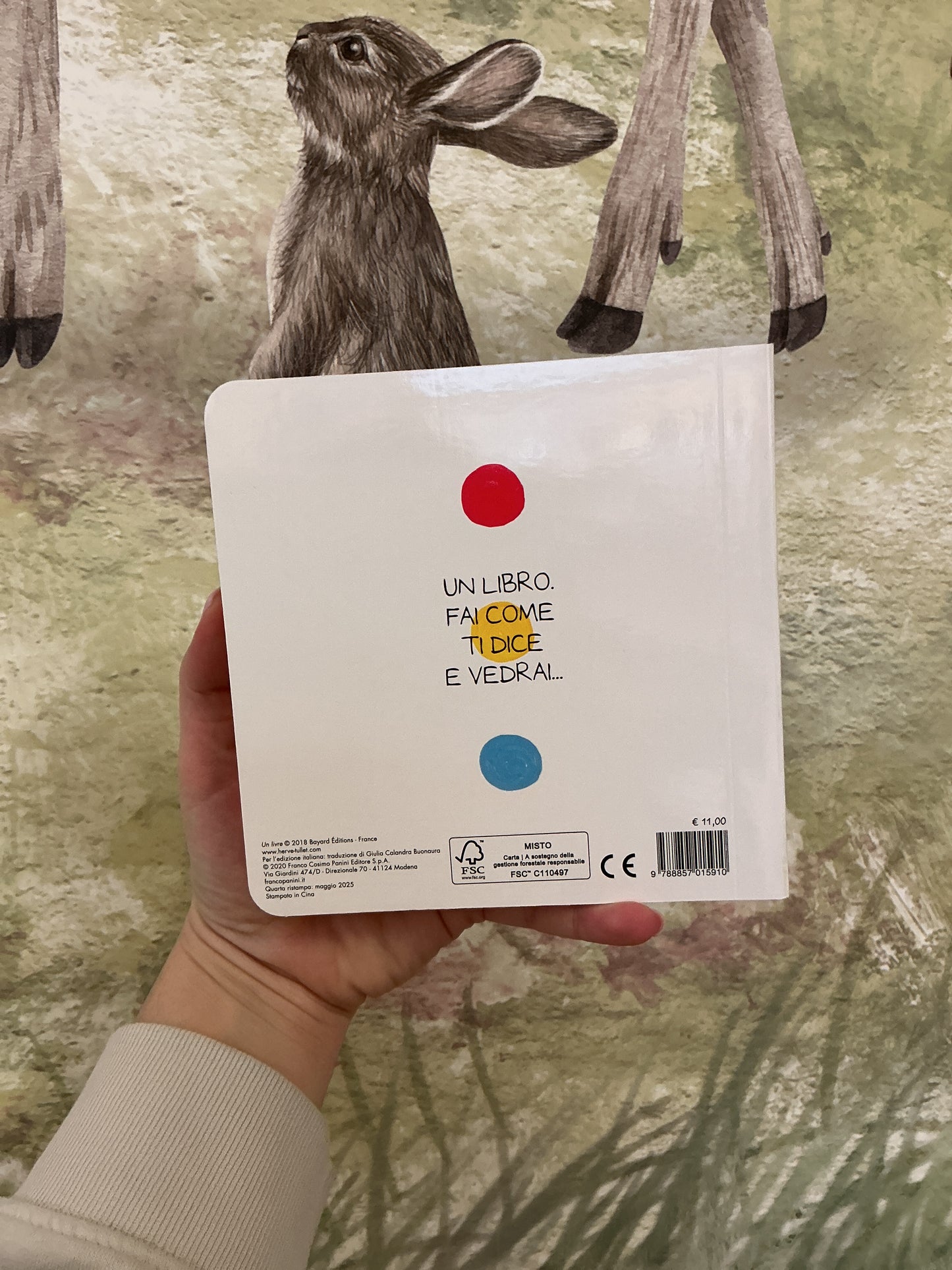 Un libro, Hervé Tullet