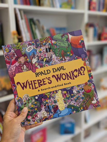 Where's Wonka? A search-and-find book, Roald Dahl